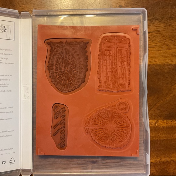 Stampin Up! Feeling Sentimental set of 4 clear mount stamp set - Picture 5 of 6